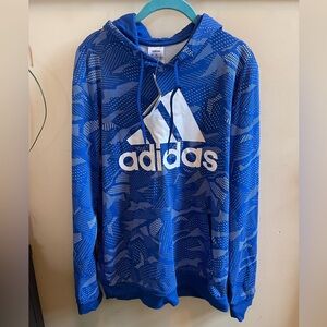 Adidas Blue Hoodie